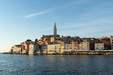 Croatia rovinj view at the city