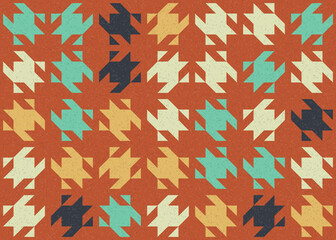 Abstract Geometric Pattern generative computational art illustration