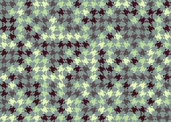 Abstract Geometric Pattern generative computational art illustration