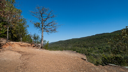 Hiking Trail overlook at Devil's Den State Park, Arkansas