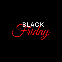 Fototapeta premium Black Friday banner. Vector illustration 