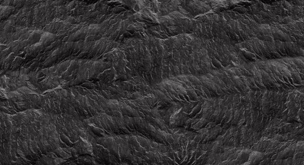 Abstract dark grey black slate background or texture.