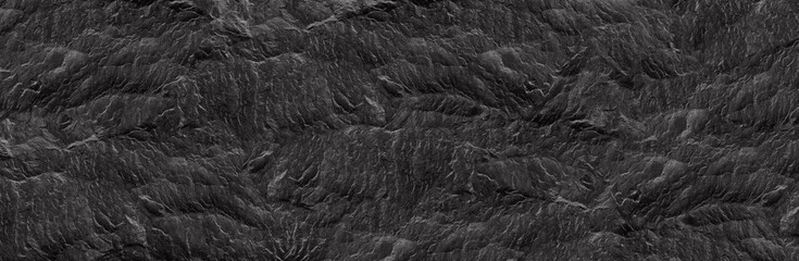 Abstract dark grey black slate background or texture.
