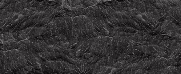 Abstract dark grey black slate background or texture.