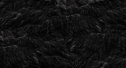 Black lined marble stone texture background.