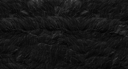 Black lined marble stone texture background.