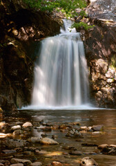 Fototapeta na wymiar Scotland waterfall