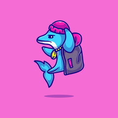 cute dolphin rapper