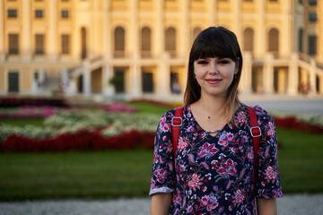 Young woman in urban environment