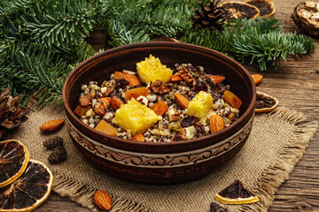 Traditional Christmas dish Kutya