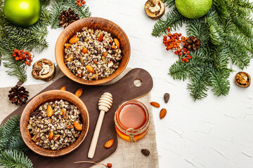 Traditional Christmas dish Kutya