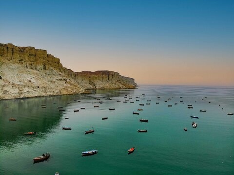 Gwadar Boats In Sea