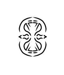 Vektor icon minimalist design elegant modern