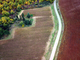 Vineyards South of France by Drone
