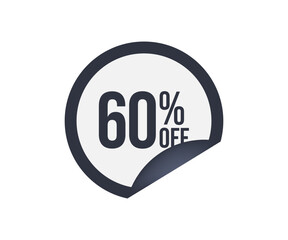  60% off banner design - coupon design	