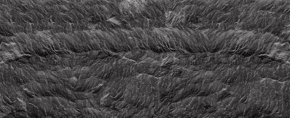 Abstract dark grey black slate background or texture.