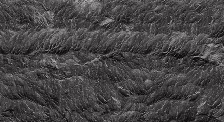 Abstract dark grey black slate background or texture.