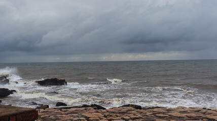 A view of the ocean in South Africa