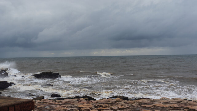A view of the ocean in South Africa