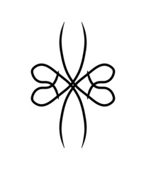 Vektor icon minimalist design elegant modern