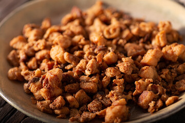 Pork greaves homemade