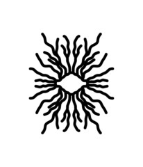 Vektor icon minimalist design elegant modern