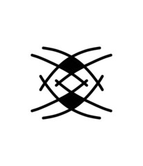 Vektor icon minimalist design elegant modern