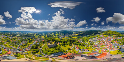 Lindenfels airpano 360° x 180° equirectangular