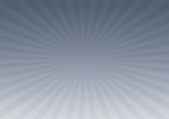 Abstract dark Grey Blue gradient rays background. Vector - obrazy, fototapety, plakaty