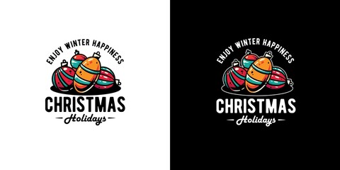 Obraz premium Christmas balls for the new year. Winter design with decorative balls for merry christmas holiday