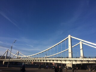 Fototapeta premium bridge in moscow