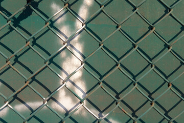 Fototapeta premium metal grid background