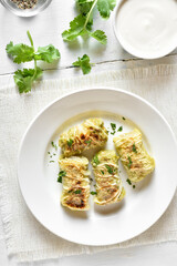 Stuffed cabbage rolls