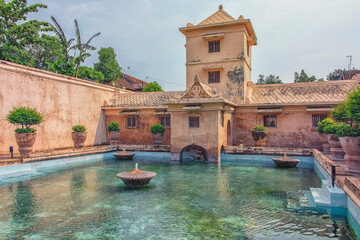 Taman Sari Water Palace in Yogyakarta, Indonesia