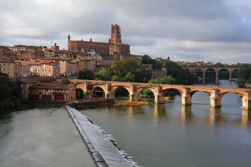 Albi town in France