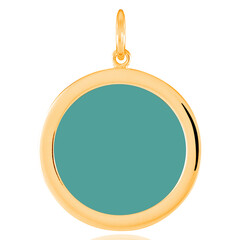 Kettenanhänger, Ronde, gold
