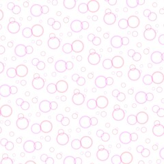 シャボン玉の背景素材　ピンク