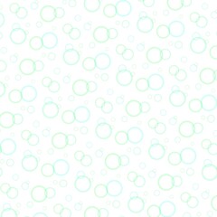 シャボン玉の背景素材　グリーン