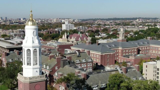 Aerial of Flatbush, Brooklyn and Brooklyn College