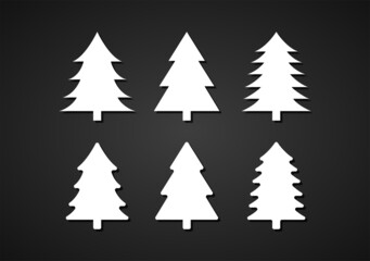 Christmas and new year background with snowflakes