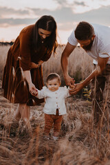 Vater Mutter Kind - gemeinsam Zeit verbringen und Natur erleben