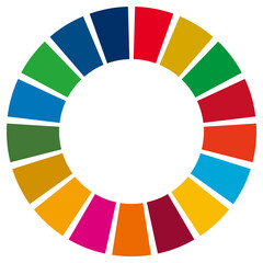 SDGsのカラーイメージの輪