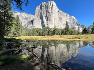 El Capitan reflection Yosemite National Park