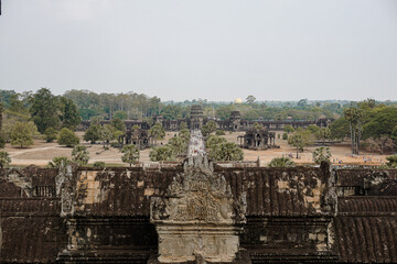 archaeological site temple angkor wat combodia