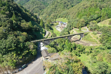 高知県四万十町　下津井めがね橋