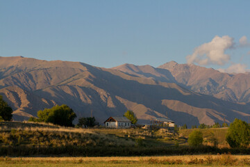 landscape in the mountains