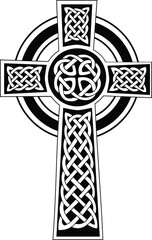 Decorative Celtic cross.