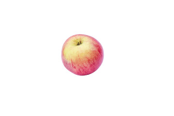 An apple isolated on a white background. Fresh fruit