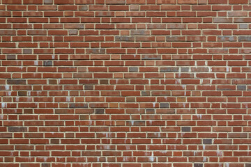 material texture of red brick wall
