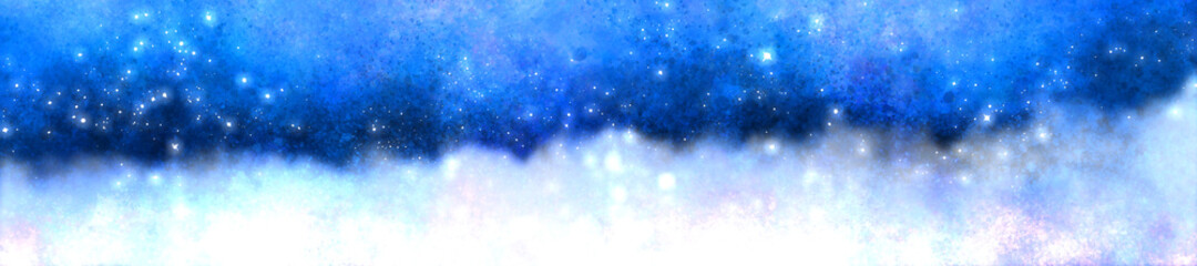 Space background with realistic nebula and lots of shining stars. Infinite universe and starry night. Colorful cosmos with stardust and the Milky Way. 